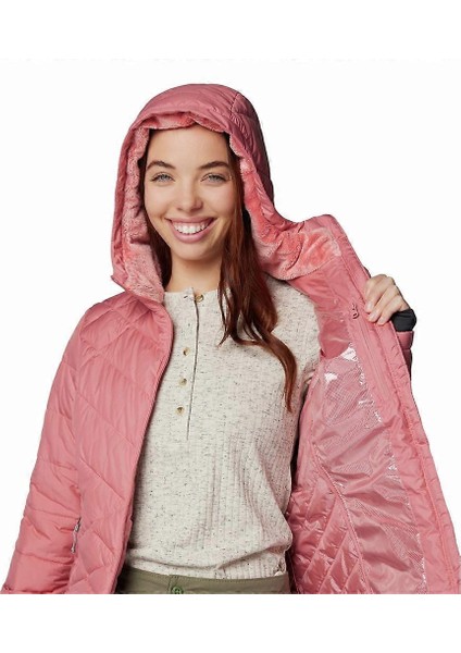 Columbıa Heavenly Hooded Jacket WL0010-629 L Kadın modelleri