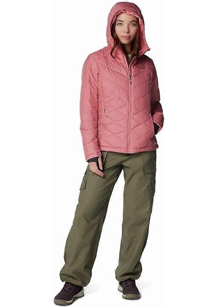 Columbıa Heavenly Hooded Jacket WL0010-629 L Kadın indirimleri