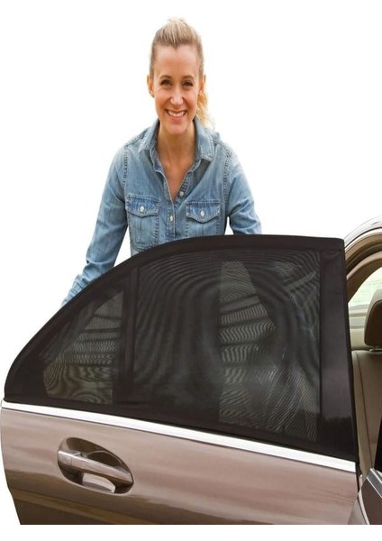 Araç Oto Yan Cam Güneşlik Örtü Perde Kılıf Güneşliği Araba Anne Bebek Emzirme Perdesi