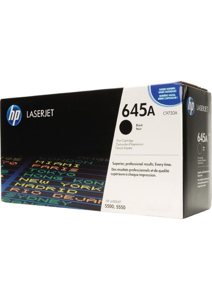 645A Black Siyah 13.000 Sayfa Toner C9730A