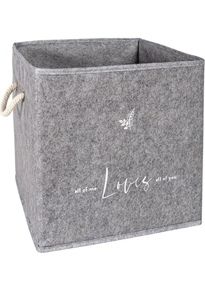 2 Adet Keçe Raf Düzenleyici Organizer-Oyuncak Sepeti-Çok Amaçlı Kutu 30X30X30 cm fırsatları