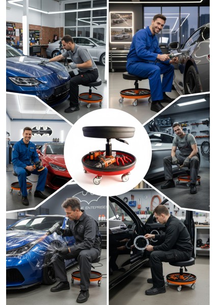 Tamirci Sandalyesi ,Tamirci Taburesi , Göçükçü Taburesi , Pasta Cila Taburesi fırsatları