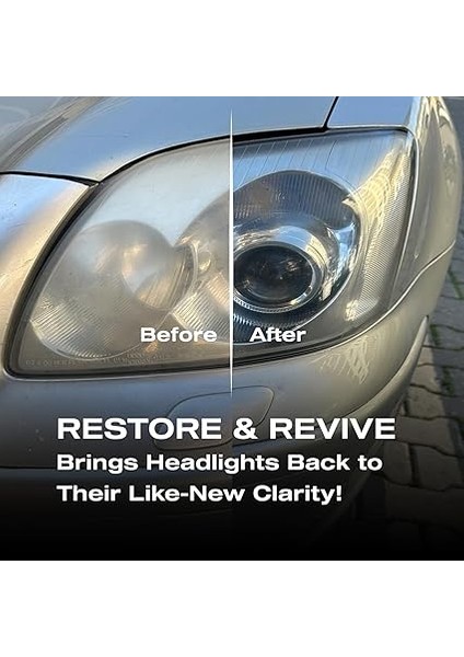 Headlight Restorer Nano Seramik Far Yenileme ve Koruma Kiti-3 Yıl DAYANIM-10ML-FAR Temizleme indirimleri
