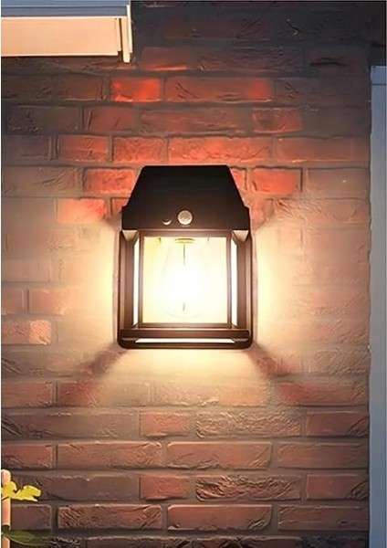 Suya Dayanıklı Hareket Sensörlü Güneş Enerjili Solar LED Dış Mekan Bahçe Lambası fırsatları