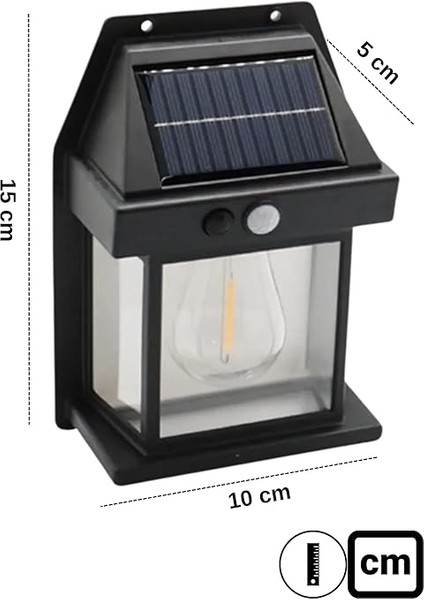 Suya Dayanıklı Hareket Sensörlü Güneş Enerjili Solar LED Dış Mekan Bahçe Lambası indirimleri