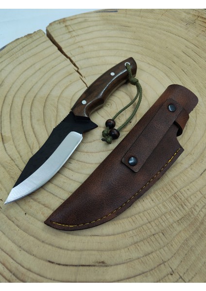 Bushcraft Bıçak Kılıflı Paslanmaz Celik Kamp Bıçağı Erkekler Için Kişiselleştirilebilir Hediye