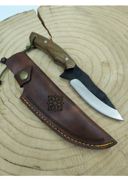 Bushcraft Bıçak Kılıflı Paslanmaz Celik Kamp Bıçağı Erkekler Için Kişiselleştirilebilir Hediye