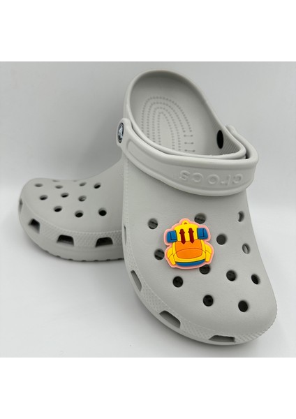 Terlik Süsü ve Aksesuarı , Çanta Süsü – Jibbitz 3D Sırt Kamp Çantası Logo Aksesuar modelleri