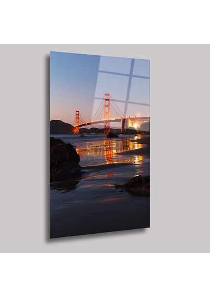 San Francısco Golden Gate Bridge - Cam Tablo - DEG0275 fiyatları