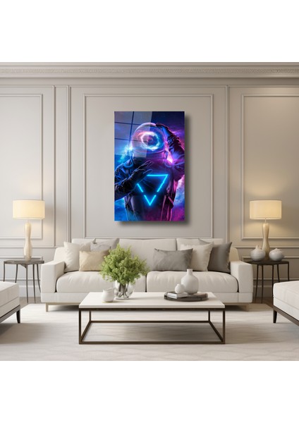 Neon Astronot - Cam Tablo - DEG0166 modelleri