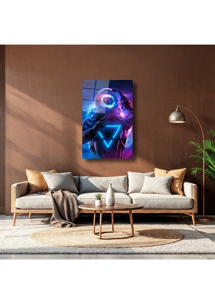 Neon Astronot - Cam Tablo - DEG0166 indirimleri