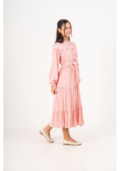 Selya Kız Çocuk Elbise Pembe indirimleri