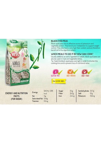 Reis Royal Börülce (0.5 Kg) modelleri