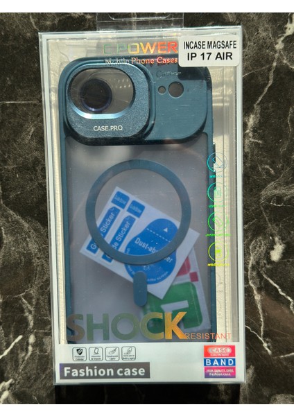 iPhone 17 Air Kılıfı, Yüksek Kalite– Kamera Lens Koruyucu Dahil, Magsafe Uyumlu Darbe Dayanaklı, Şeffaf Kap 3 Renk (Siyah, Mavi, Gri) fiyatları