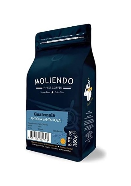 Moliendo Finest Coffee Guatemala Antigua Shb Yöresel Kahve (Çekirdek) 250 G
