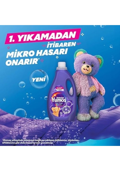 Yumoş Sıvı Bakım Deterjanı Tüm Renkler 50 Yıkama 2500 ml