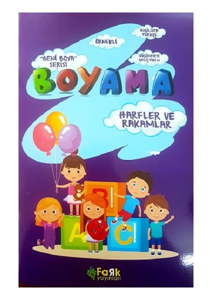Beni Boya Serisi - Harfler ve Rakamlar