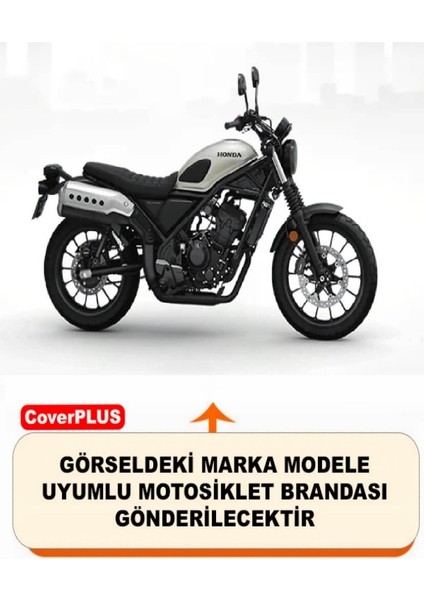 Honda cl 250 Branda Motosiket Brandası (Gri Renk) Motor Örtüsü Çadır Su Geçirmez Motosiklet Kılıfı Motor Brandası fiyatları