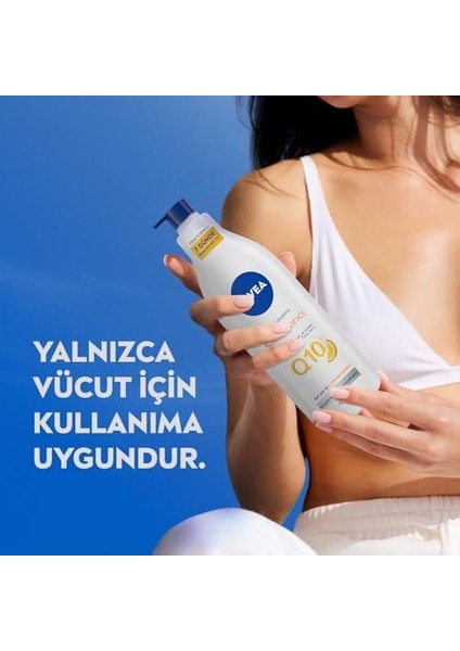 Nıvea Q10 Sıkılaştırıcı Vücut Losyonu 400 Ml,72 Saat Nemlendirici,7 Günde Sıkılaşma,esnek Cilt,c Vitamini,kolajen,normal Ciltler Için modelleri