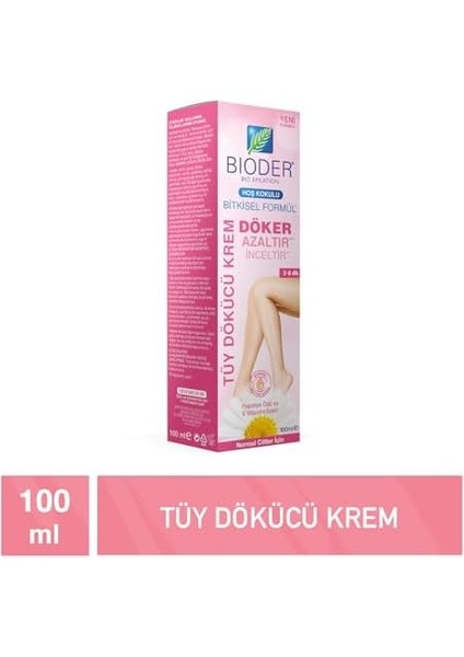 Bioder Normal Ciltler Için Tüy Dökücü Krem 100 ml