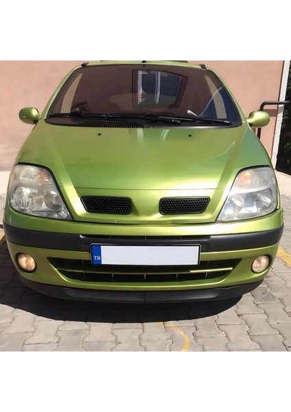 Renault Scenic 2 2003-2009 Uyumlu Evrensel 2 Parça Astra H Model Ön Ek Tampon Dili Lip Esnek Karlık