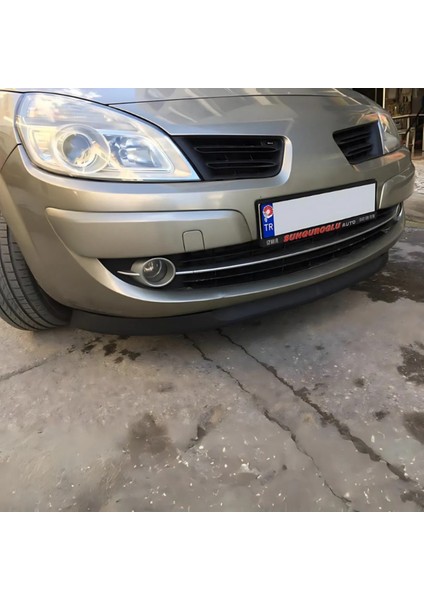 Renault Scenic 2 2003-2009 Uyumlu Evrensel 2 Parça Astra H Model Ön Ek Tampon Dili Lip Esnek Karlık fiyatları