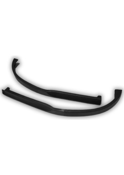 Renault Scenic 2 2003-2009 Uyumlu Evrensel 2 Parça Astra H Model Ön Ek Tampon Dili Lip Esnek Karlık