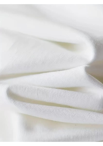 20/1 Penye Compack Özgür Kuşlar Baskılı Oversize Bisiklet Yaka T-Shirt - Beyaz fiyatları