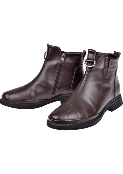Hakiki Deri Yumuşak Kadın Bot BEE-2040 Kahve fırsatları