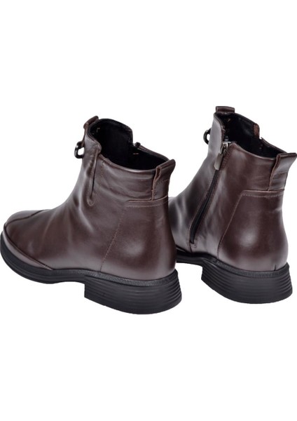 Hakiki Deri Yumuşak Kadın Bot BEE-2040 Kahve indirimleri