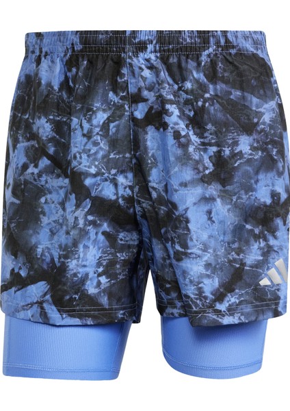 Performance JL8721 Own The Run Spray Dye 2-In-1 Short