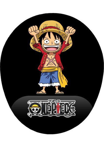 Iyi Fikirler One Piece Luffy Bilek Destekli Mouse Pad