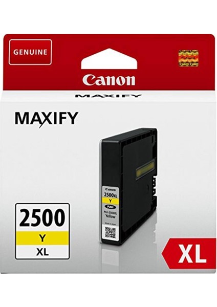 PGI-2500XL Y Yellow Sarı Mürekkep Kartuş MB4050-5050-5350