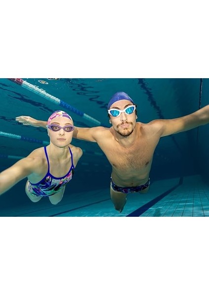 Üniseks Yetişkin The One Mirror Yüzme Gözlüğü, Mavi, Beden indirimleri