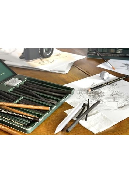 M.chrome Işlenmiş Kömür Seti Siyah fiyatları