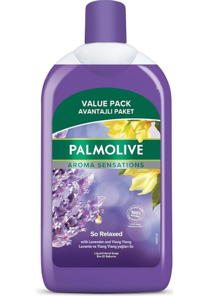 Palmolive Aroma Sensations So Relaxed Ylang Ylang Öz Yağı ve Iris Özü ile Sıvı El Sabunu (700 Ml)