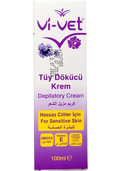 Vi-Vet Tüy Dökücü Krem 100 ml