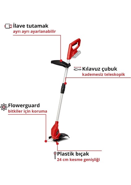 Einhell GC-CT 18/24 Solo Kenar Kesme Makinesi ( Akü ve Şarj Hariç) fiyatları