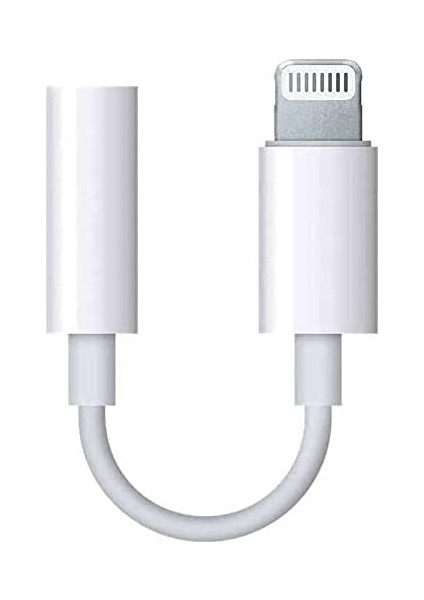 Iphone Ile Uyumlu Lightning To 3.5mm Aux Dönüştürücü Adaptör Için Kulaklık Dönüştürücü Beyaz modelleri