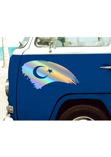 Türk Bayrağı Sticker, Ay Yıldız, Türkiye, Araba Oto Motosiklet Karavan Sticker 00786 fiyatları