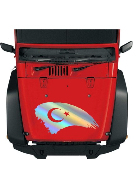 Türk Bayrağı Sticker, Ay Yıldız, Türkiye, Araba Oto Motosiklet Karavan Sticker 00786 modelleri