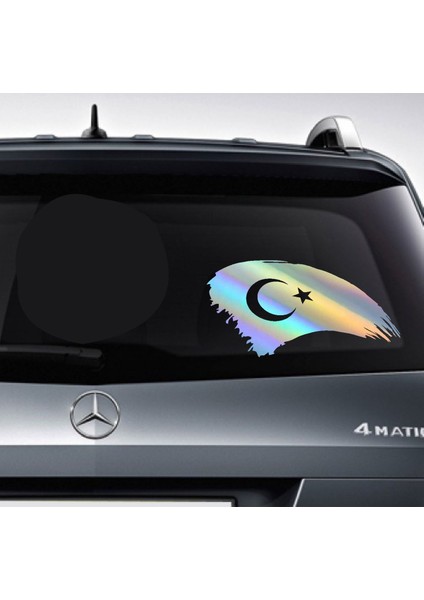 Türk Bayrağı Sticker, Ay Yıldız, Türkiye, Araba Oto Motosiklet Karavan Sticker 00786 fırsatları