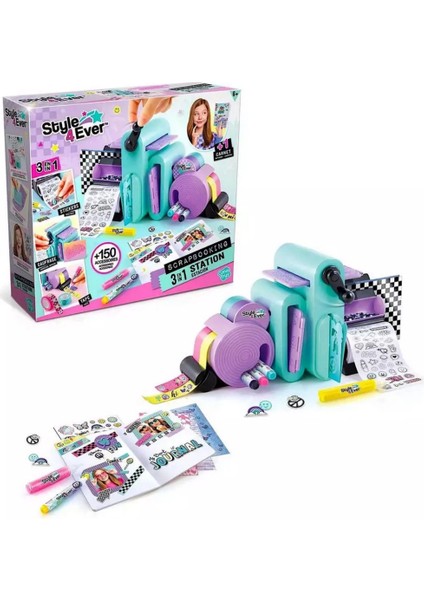 4ever Scrapbooking Stüdyo Hobi Set