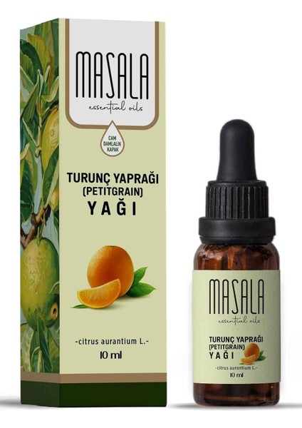 Masala Saf Turunç Yaprağı Yağı 10 Ml. - (Petitgrain Essential Oil) fiyatları