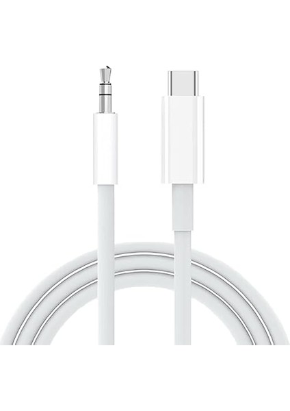 USB C - 3,5 mm Ses Aux Jak Kablosu, iPhone 15 Için Aux Kablosu, Tip C - 3,5 mm Kulaklık Araba Stereo Kablosu, iPhone 15 Plus /15 Pro Max ile Uyumlu, Samsung Galaxy S23 S22 Note 20, Pixel 5 Xl