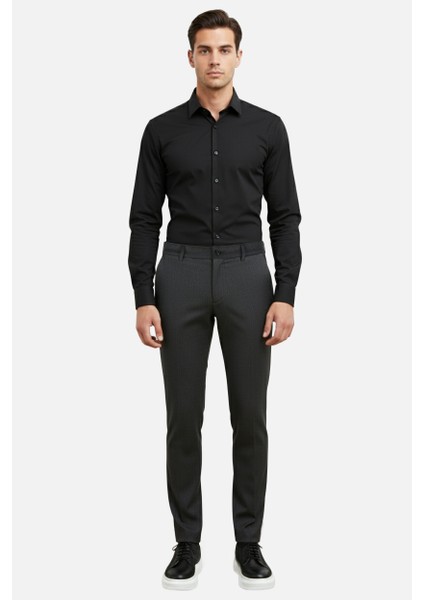 Esnek Slim Fit Chino Pantolon