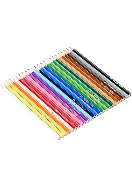 Karton Kutu Boya Kalemi, 24 Renk, Yumuşak ve Canlı Renkler, Kolay Açılır, Kırılmaya Dayanıklı Uçlar, Uç Kırılmasına Karşı Dayanıklılığı Artıran Özel Yapıştırma Sistemi fırsatları