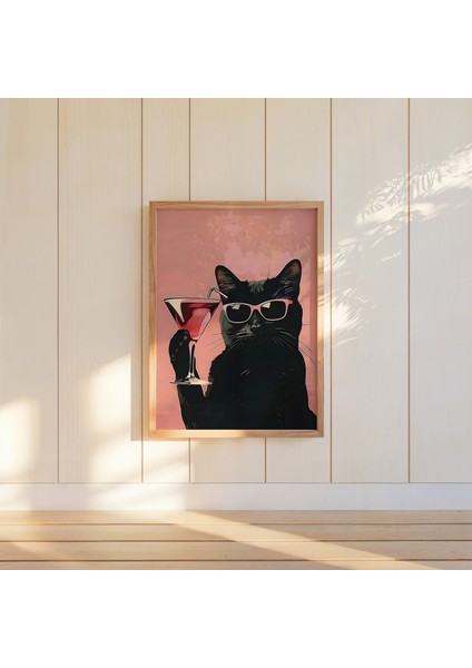 Ahşap Çerçeveli 3'lü Poster Tablo Seti | Modern Stil Minimal Duvar Dekoru fırsatları