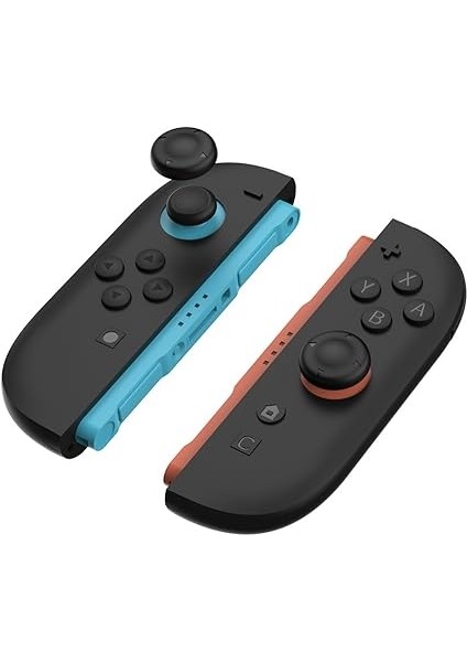 Switch 2 Pro Joy Con Için 6'sı 1 Arada Silikon Analog Thumbstick Grip Caps Thumb Grip Stick Joystick Extender Sap Klavye Yüksek Bel Kılıfı fiyatları