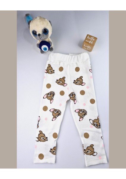 Figürlü 3 Iplik Şardonlu Beyaz Kız Bebek Takımı (6-24 Ay) fırsatları